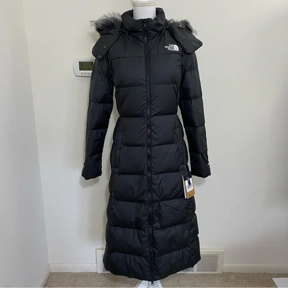 The North Face Women's Antero Down Parka Long Winter Coat TNF Black S M L XL XXL - Picture 2 of 16